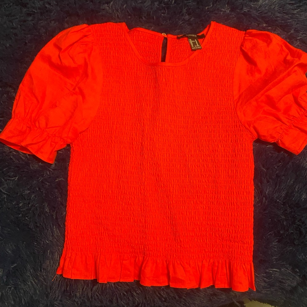 Forever 21 red hot top